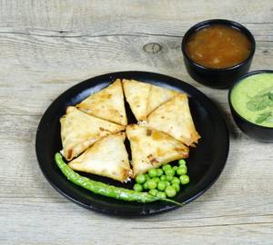 Green Peas Samosa [Non Fried]