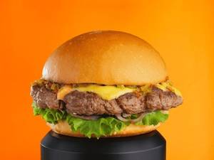 Tenderloin & Cheese Smash Burger
