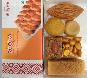 Assorted Of Kaju And Milk Sweets 250Grms
