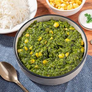 Palak And Corn Khichdi