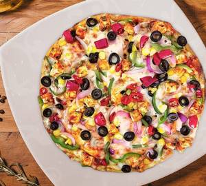 Loaded panner pizza [ veg ]