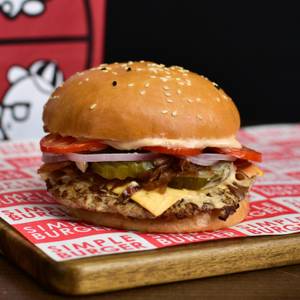 Loaded Lamb Smash Burger