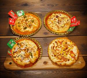 Veg Double 4 Set [Combo Double Topping]