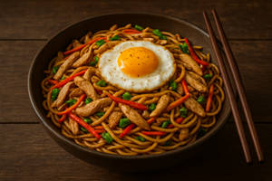 Chicken And Egg Hakka