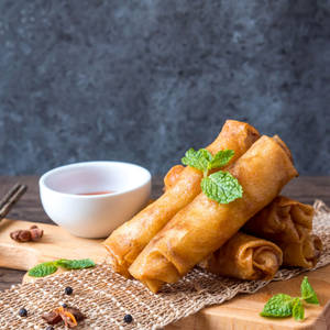 Chicken Spring Roll [7 Pieces]