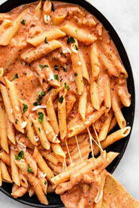 Veg Pink Sauce Pasta