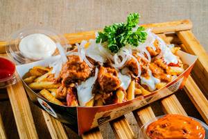 Butter Chicken Fries