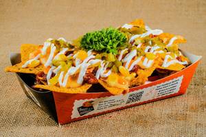 Loaded Chicken Nachos