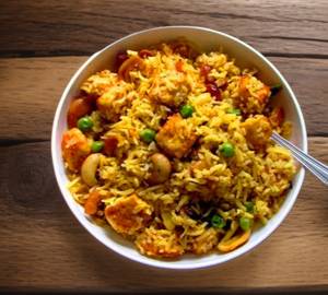 Fry Paneer Pulao