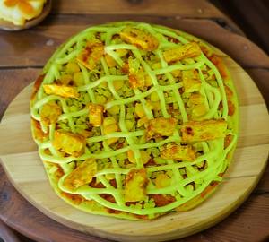 Paneer Red Corn Pizza