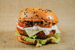 Wild Mushroom & Onion Burger