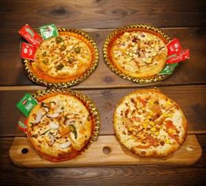 Veg Double 4 Set [Combo Double Topping]