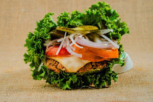 High On Health Burger + Cold Drink [250 Ml]