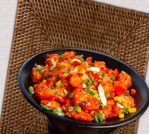 Crispy Veg Hot And Sweet Sauce