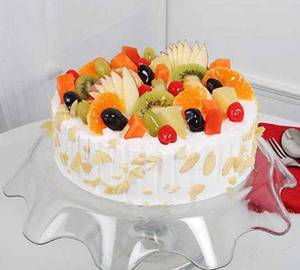 Fresh fruit cake