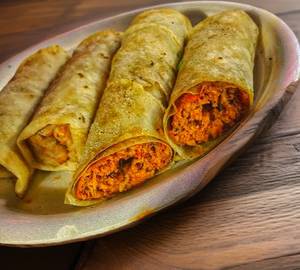 Mutton seekh kebab roll pcs