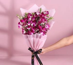 Selling Purple Orchid Bouquet