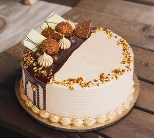 Ferrero rocher cake