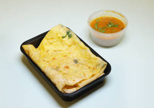 Egg Veechu Paratha
