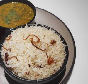 Ghee Rice with Dal Fry