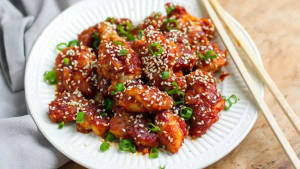 Sesame Honey Chilli Chicken