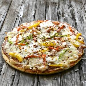Onion Capsicum Pizza (8 Inches)