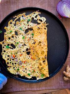 Onion Rava Sada Dosa