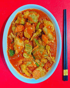 Fried Veg In Hot Garlic Sauce