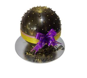 Round shaped pinata cake with hammer [700 grams]
