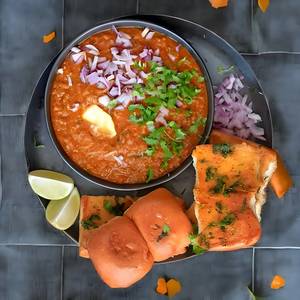 Kolhapuri Pav Bhaji