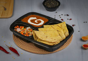 Dal Makhani With 3 Multigrain Phulka