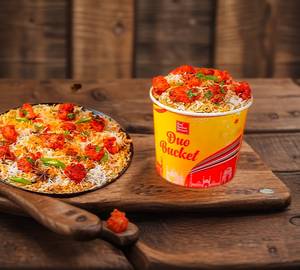Chicken 65 Biryani [Duo Bucket 2-3 Person]