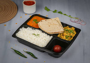 Egg Bhurji Meal