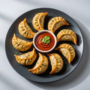 Paneer Fried Momos 10 Pcs