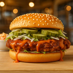 Nashville Hot Chicken Burger