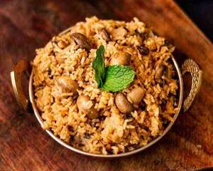 Mushroom Biryani