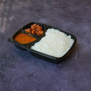 White Rice  Tomato Pappu