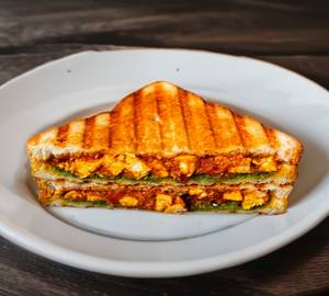 Paneer Tikka Grilled Sandwich Mini