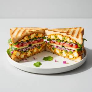 Kurkure Paneer Sandwich