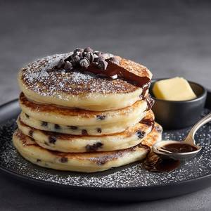 Dark Chocolate Chips Pancakes