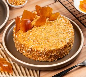 Eggless Butterscotch Caramel Cake (500 Grams)