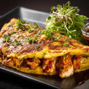 Tandoori Chicken Tikka Gourmet Omelette