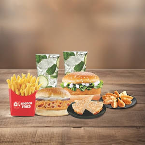 Value Meal For Two-veg