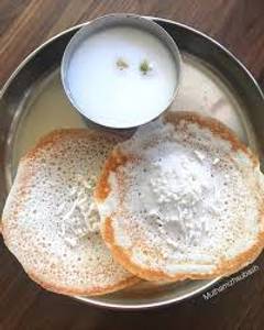 Appam with Coconut Milk [2 Pieces]