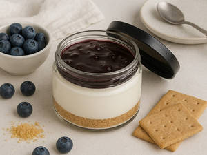 Blueberry Cheesecake Jar