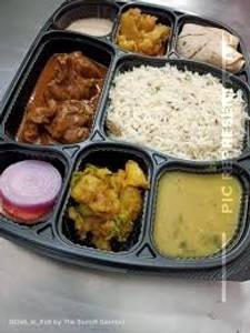 Chicken Thali  [2 Pieces]