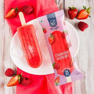 Strawberry Raspberry Ice Pop