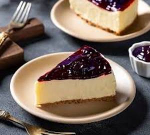 Blueberry Cheesecake Slice