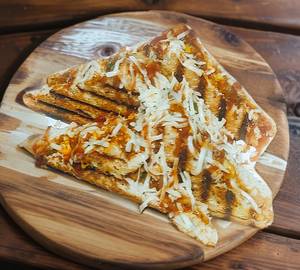 Tandoori paneer Pizza sandwich