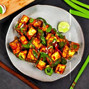 Spinach Chilli Paneer